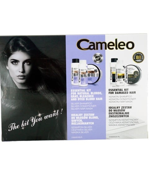 CAMELEO ESSENTIAL KIT FOR NATURAL BLOND GRAY AND DYED HAIR