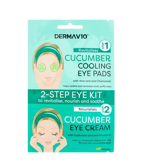 DERMA V10 2 STEP EYE KIT 
