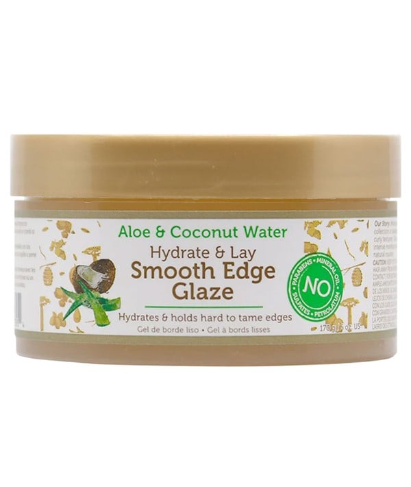 ALOE COCONUT WATER HYDRATE AND LAY SMOOTH EDGE GLAZE 