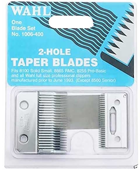 WAHL 2 HOLE TAPER BLADES 1006 400 