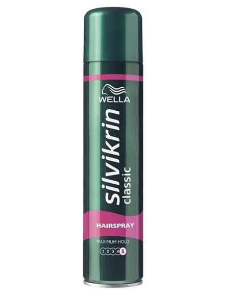 SILVIKRIN CLASSIC MAXIMUM HOLD 5 HAIRSPRAY  