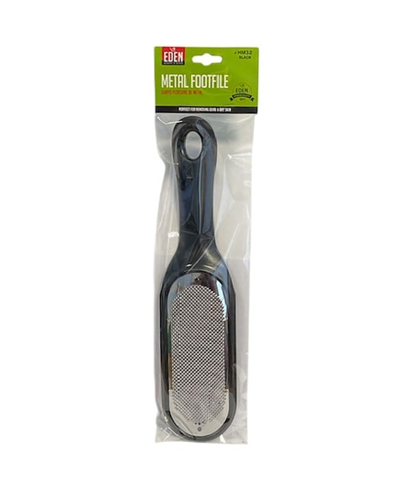 EDEN PROFESSIONAL QUALITY METAL FOOT FILE FOR DEAD AND DRY
