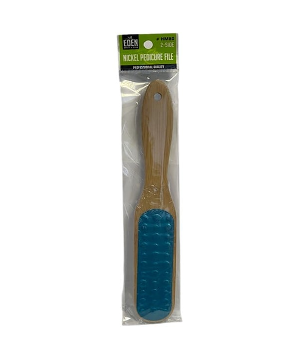 EDEN NICKEL PEDICURE FILE DOUBLE SIDE HM80 