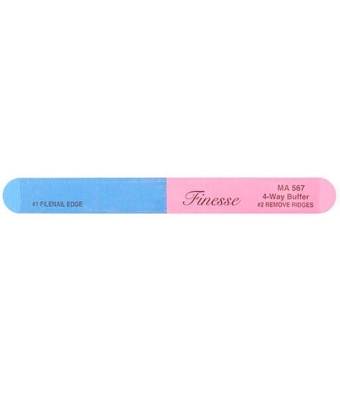 FINESSE PROFESSIONAL NAIL FILES 4 WAY BUFFER MA567 