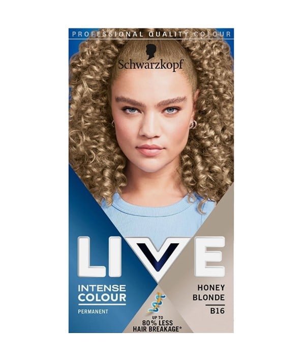 LIVE COLOR INTENSE PERMANENT COLOURS B16 HONEY BLONDE 