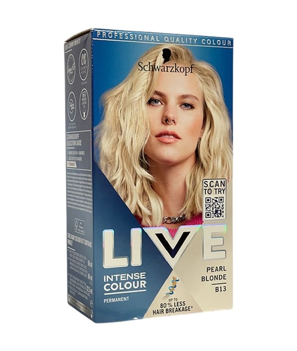 LIVE INTENSE PERMANENT COLOUR B13 PEARL BLONDE 