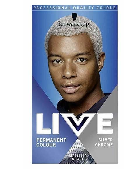 LIVE PERMANENT COLOUR U71 SILVER CHROME 