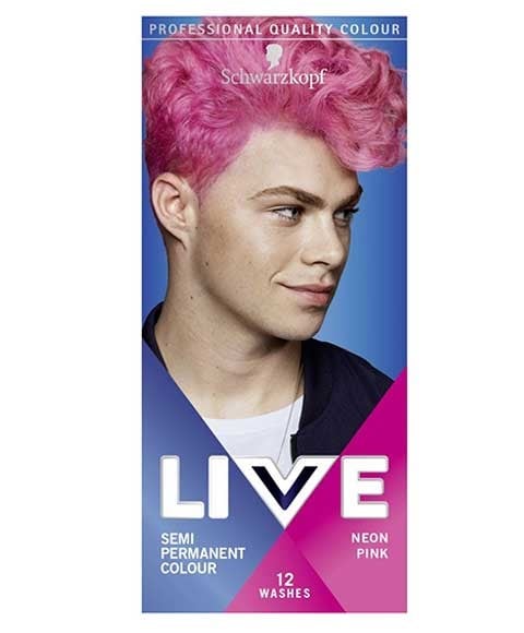 LIVE SEMI PERMANENT COLOUR NEON PINK 