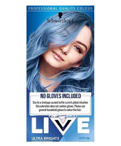 LIVE PRETTY PASTELS ULTRA BRIGHTS SEMI PERMANENT DENIM STE