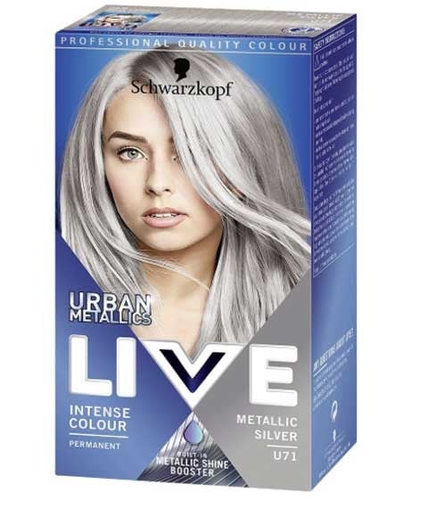 LIVE URBAN METALIC INTENSE PERMANENT COLOUR  U71 METALLIC