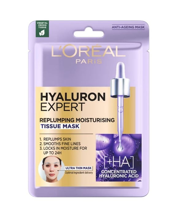 LOREAL HYALURON EXPERT REPLUMPING ULTRA THIN MASK 