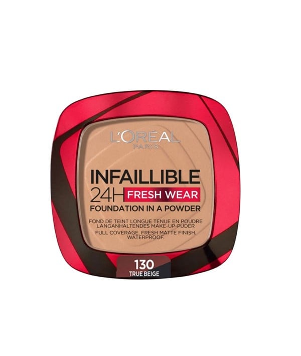 LOREAL INFAILLIBLE 24HR FRESH WEAR POWER FOUNDATION 130 TR