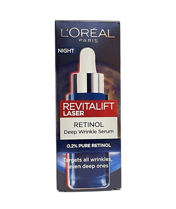 LOREAL REVITALIFT LASER PURE RETINOL DEEP WRINKLE NIGHT SE