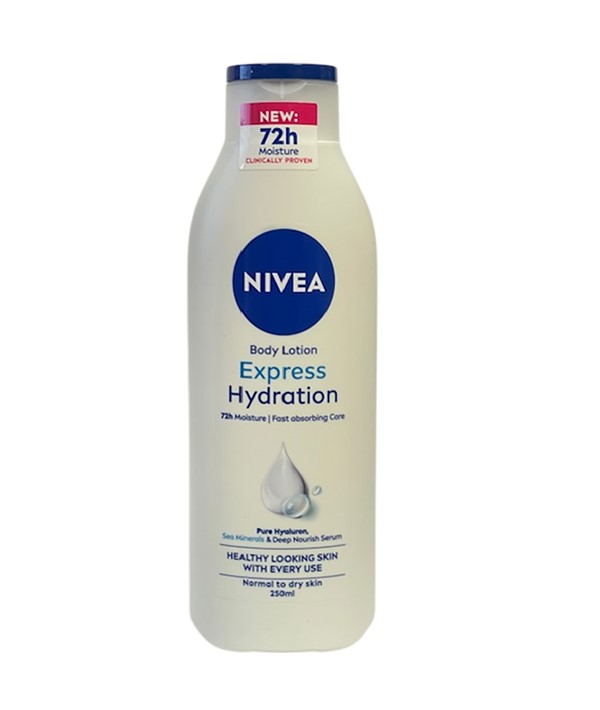NIVEA EXPRESS 72H HYDRATION BODY LOTION 