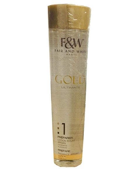 GOLD ULTIMATE PREPARE RADIANCE ARGAN LOTION 
