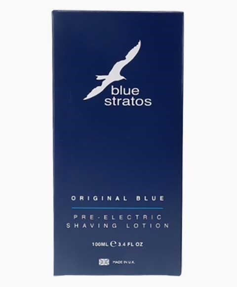 BLUE STRATOS ORIGINAL BLUE PRE ELECTRIC SHAVING LOTION 