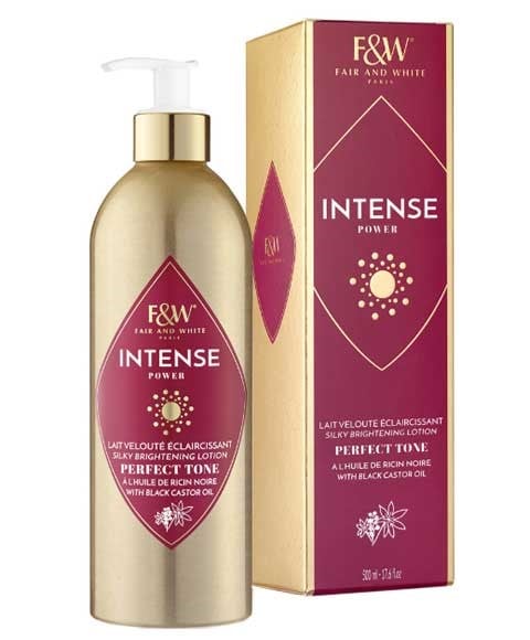 INTENSE POWER SILKY BRIGHTENING LOTION WITH BLACK CASTOR O