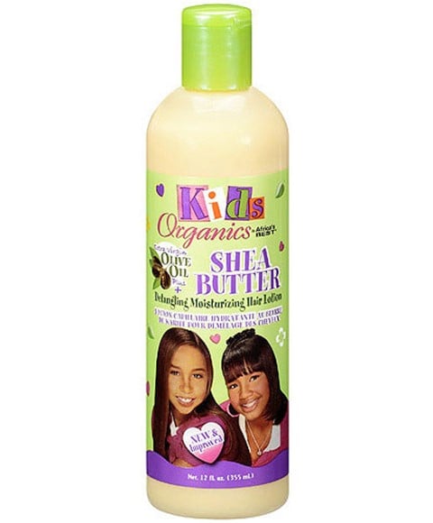 KIDS ORGANICS SHEA BUTTER DETANGLING MOISTURIZING LOTION 