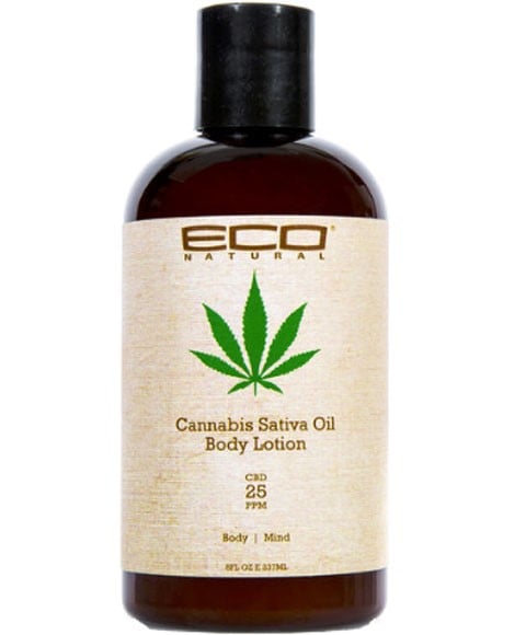 ECO NATURAL CANNABIS SATIVA OIL BODY LOTION 
