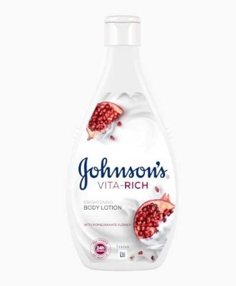 JOHNSONS VITA RICH POMEGRANATE FLOWER BODY LOTION 