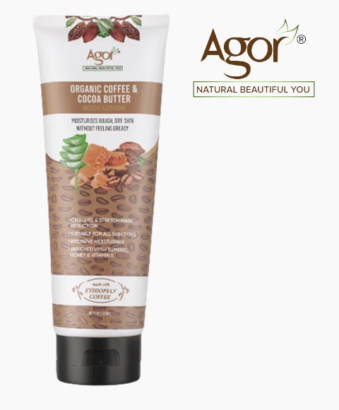 ORGANIC COFFEE AND COCOA BUTTER BODY LOTION 