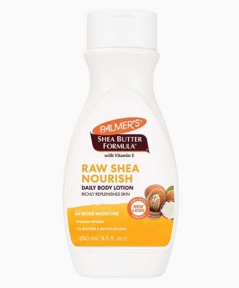 SHEA BUTTER RAW SHEA NOURISH BODY LOTION WITH VITAMIN E 
