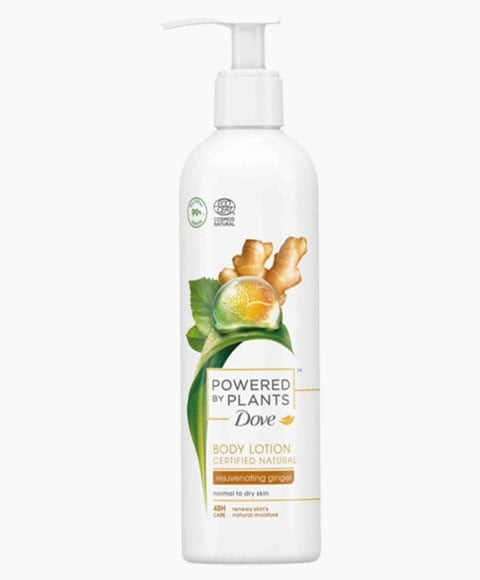 POWERED BY PLANTS REJUVENATING GINGER BODY LOTION 