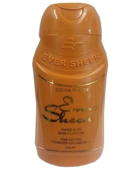 EVER SHEEN COCOA BUTTER HAND AND BODY LOTION 