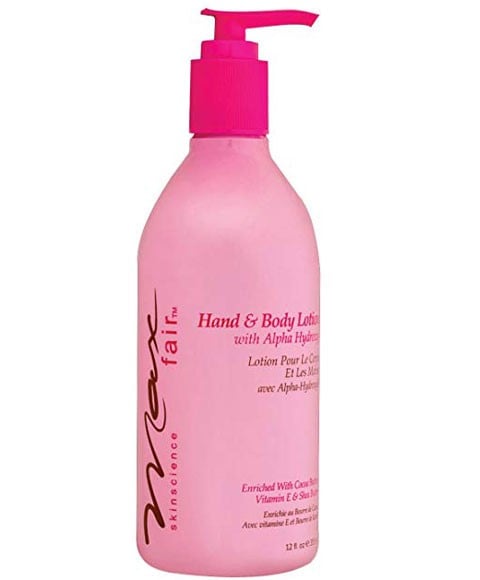MAX FAIR HAND AND BODY LOTION 