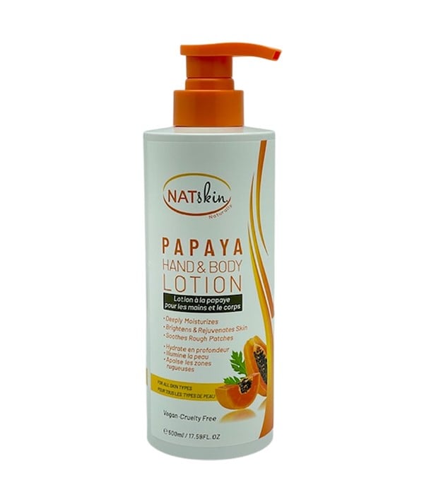NAT SKIN PAPAYA HAND AND BODY LOTION 