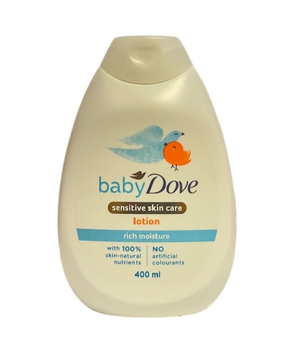DOVE BABY SENSITIVE SKIN CARE RICH MOISTURE LOTION 