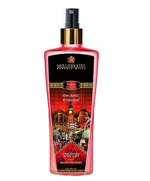 LOVE IN LONDON ROMANTIC ROSEWOOD FRAGRANCE BODY MIST 