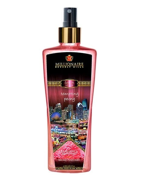LOVE IN MIAMI TEMPTING PEONY FRAGRANCE BODY MIST 