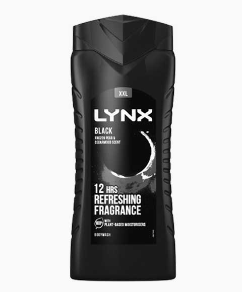 LYNX BLACK REFRESHING FRAGRANCE BODY WASH WITH FROZEN PEAR