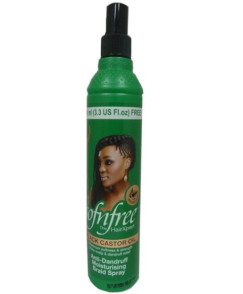 M AND M COSMETICS SOFNFREE BLACK CASTOR OIL ANTI DANDRUFF