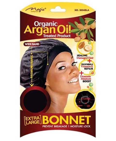 MAGIC COLLECTION ORGANIC ARGAN OIL TREATED PRODUCT BONNET