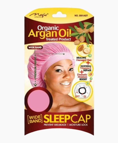 MAGIC COLLECTION ORGANIC ARGAN OIL SLEEP CAP 3001 ASSORTED
