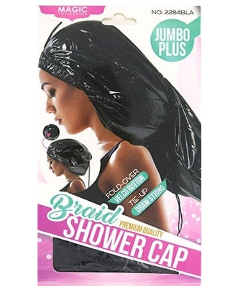 MAGIC COLLECTION BRAID JUMBO PLUS SHOWER CAP 2284 