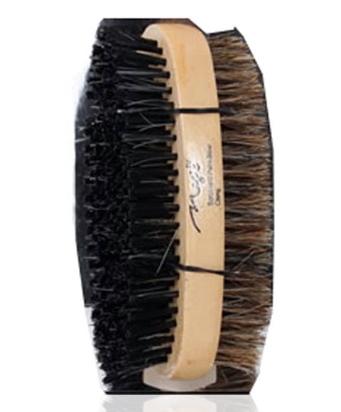 MAGIC COLLECTION HARD AND SOFT DOUBLE ROUND PALM BRUSH 771