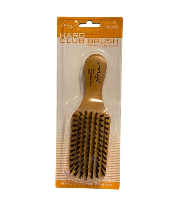 MAGIC COLLECTION NATURAL BOAR BRISTLE HARD CLUB BRUSH 7722