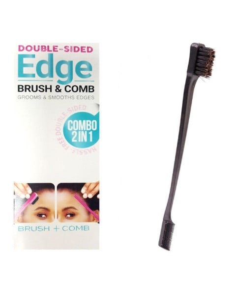 MAGIC COLLECTION DOUBLE SIDED EDGE BRUSH AND COMB ASSORTED
