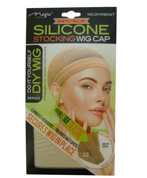MAGIC COLLECTION SILICONE STOCKING WIG CAP DIY016NAT 
