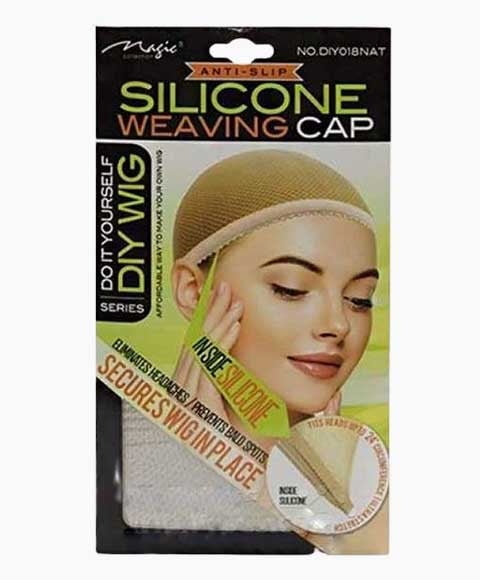 MAGIC COLLECTION DIY SERIES SILICONE WEAVING CAP DIY018NAT