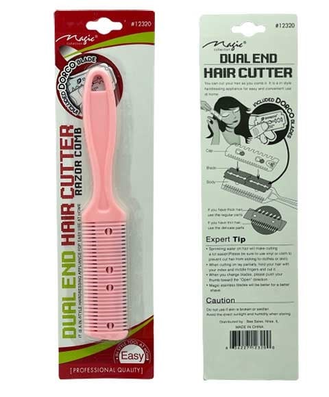 MAGIC COLLECTION DUAL END HAIR CUTTER RAZOR COMB 12320 