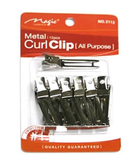 MAGIC COLLECTION METAL CURL CLIPS 3113 