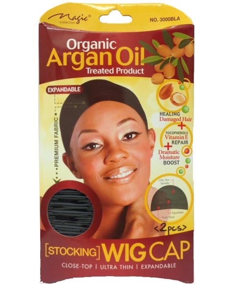 MAGIC COLLECTION ORGANIC ARGAN OIL WIG CAP 3000 