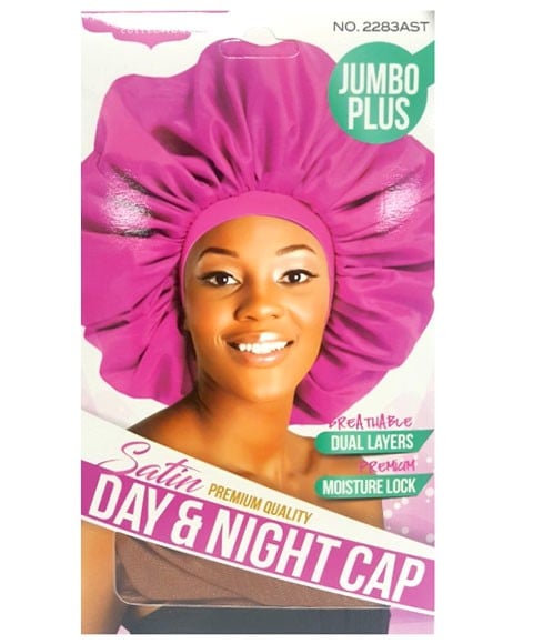 MAGIC COLLECTION SATIN JUMBO PLUS DAY AND NIGHT CAP 2283AS