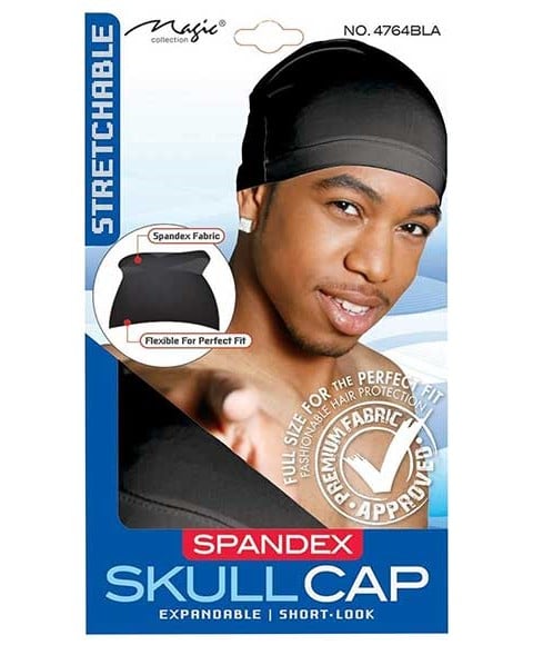 MAGIC COLLECTION SPANDEX SKULL CAP 4764 