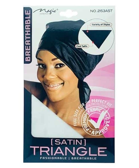 MAGIC COLLECTION BREATHABLE SATIN TRIANGLE 2153 