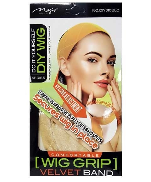 MAGIC COLLECTION WIG GRIP VELVET BAND DIY010BLO 